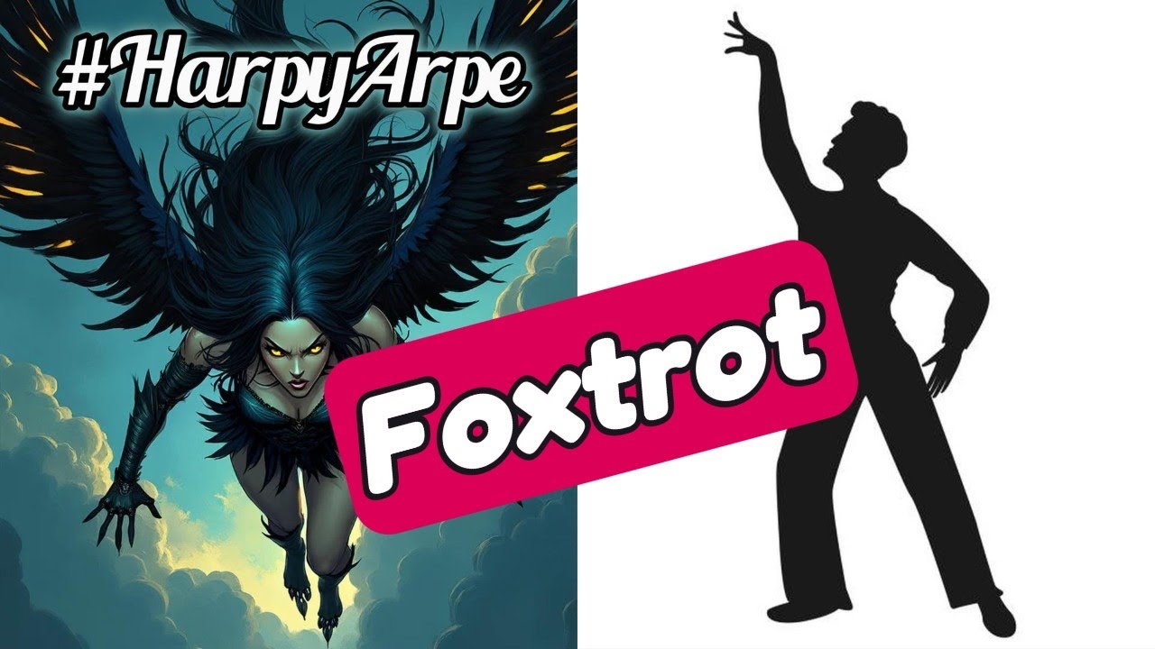 Foxtrotting to MJ... Kinda | Billie Jean #HarpyArpe