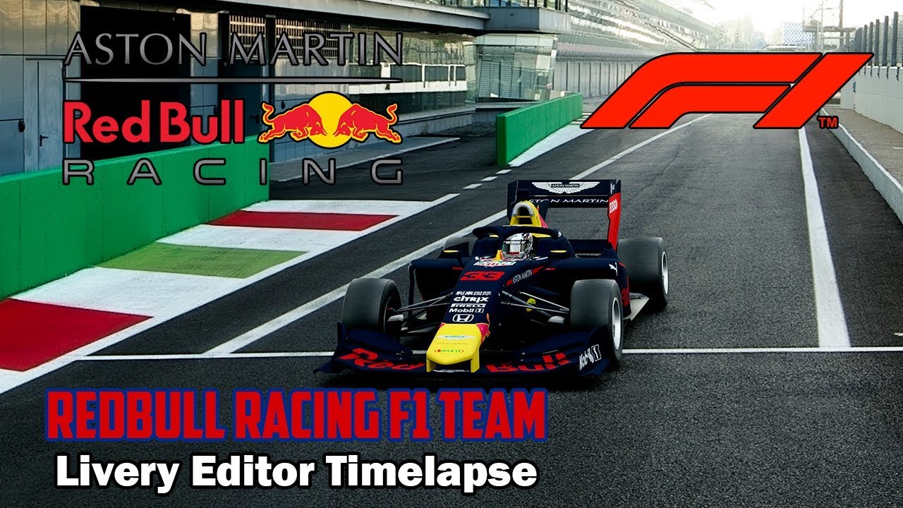 [GT Sport] Livery Editor Timelapse (2019 RedBull Racing F1)