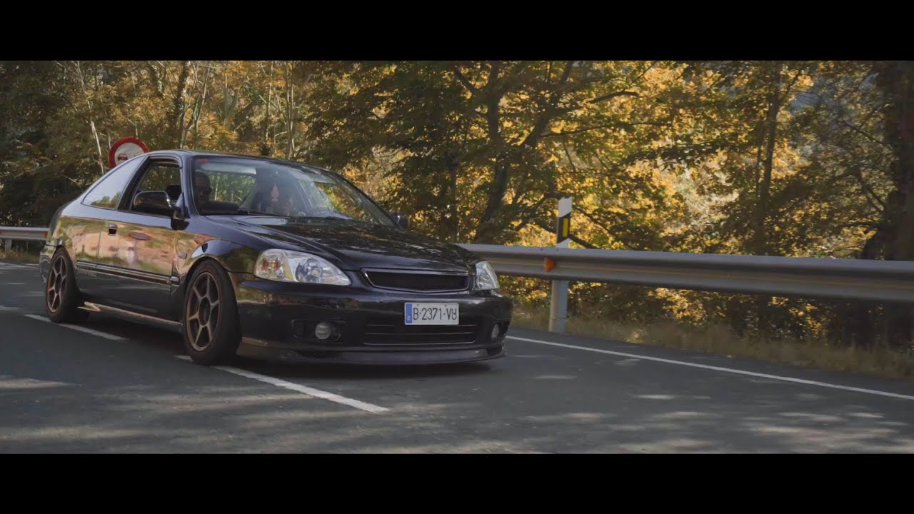 Roadtrip | Black Honda EJ8 static | AP Media (4k)