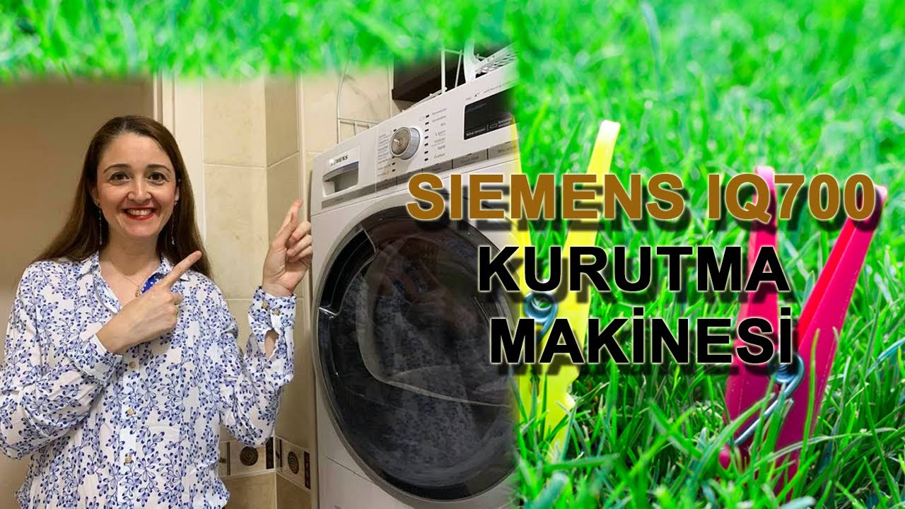 SIEMENS IQ700 KURUTMA MAKİNESİ KULLANIMI - Kurutma Makinesi Gerçekten Gerekli mi?