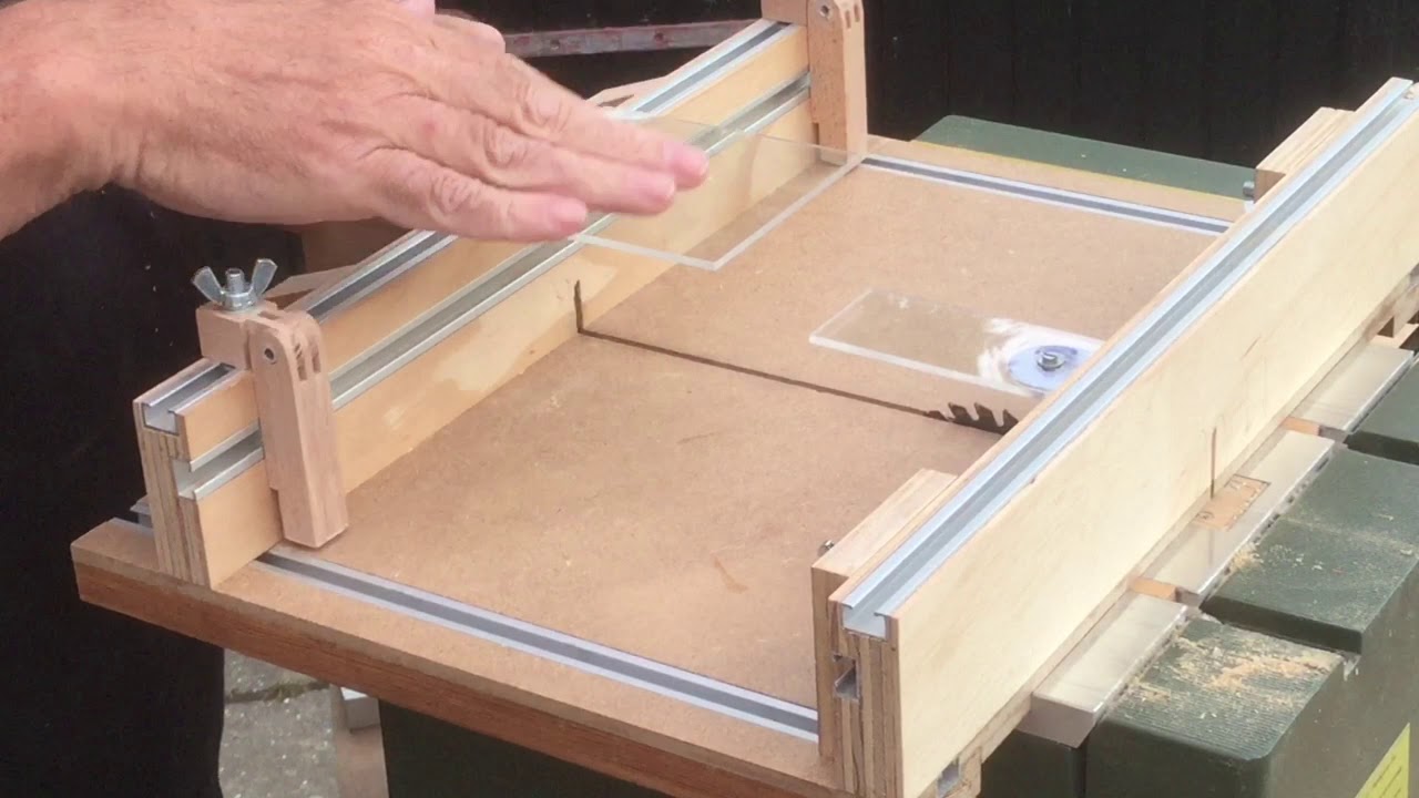 Proxxon FET - cross cut sled