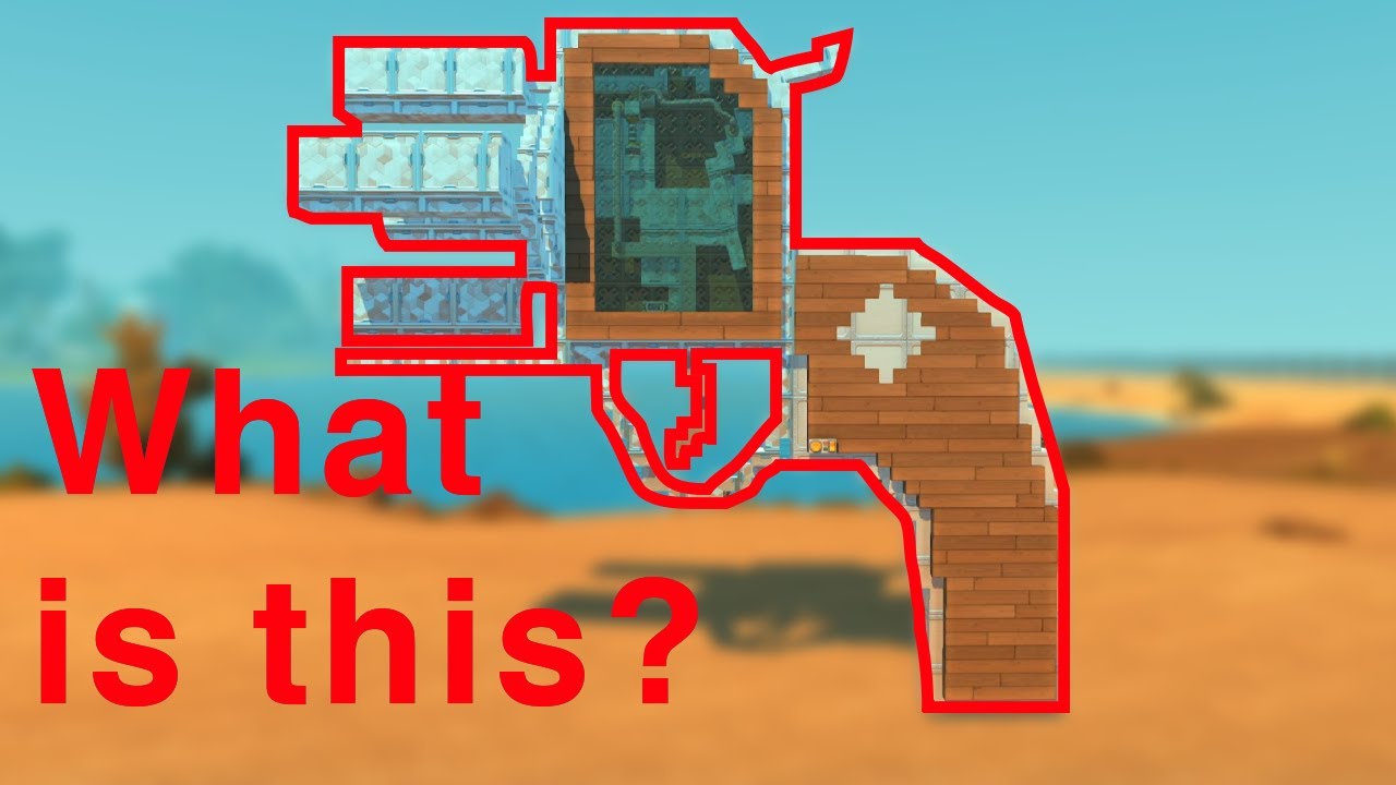I made a Revolver in Scrap Mechanic