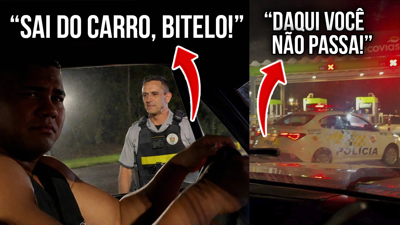 URGENTE! BITELO FOI PARADO PELA POLICIA COM FABIO GIGA