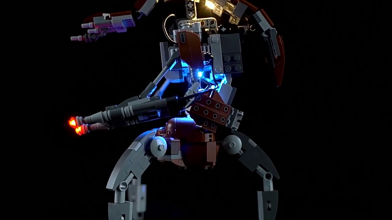 583 pcs Buildable Droideka 75381