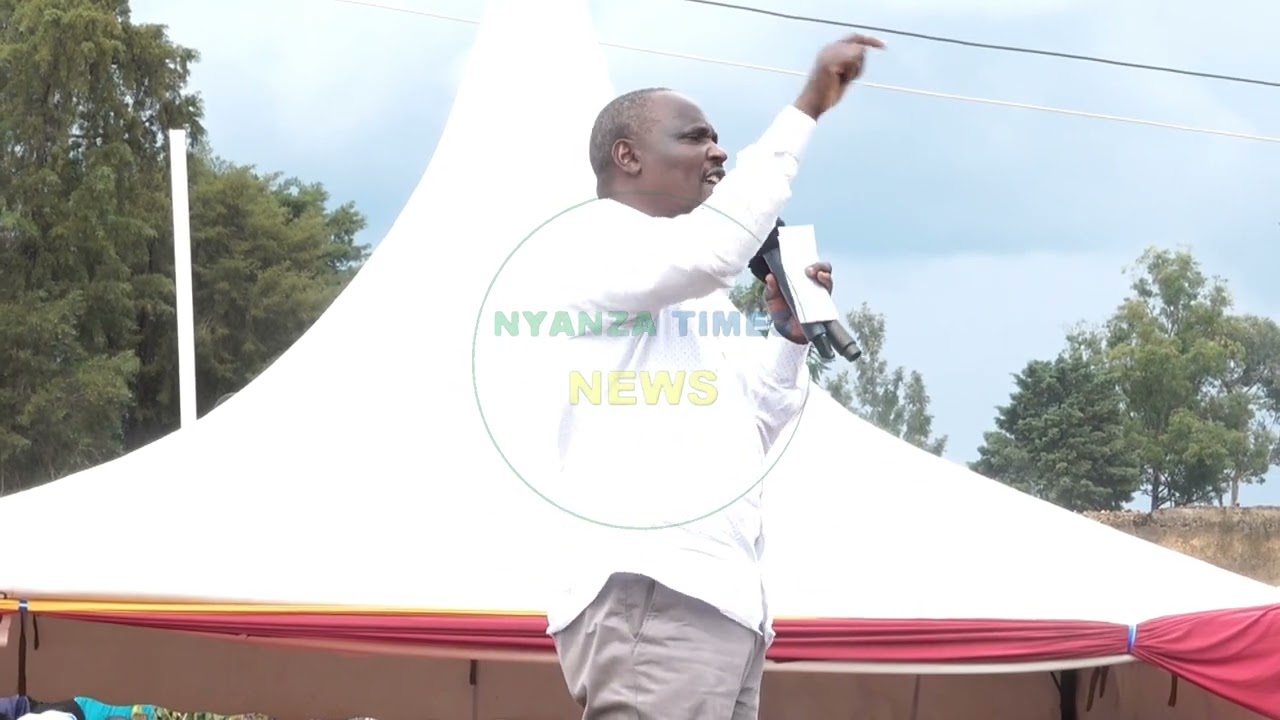 CS Mbadi displays his oratory skills as he explains how he almost became Homabay Governor