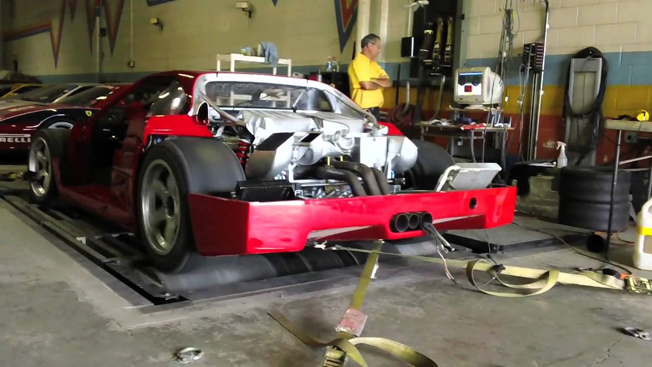 FERRARI F40 LM DYNO