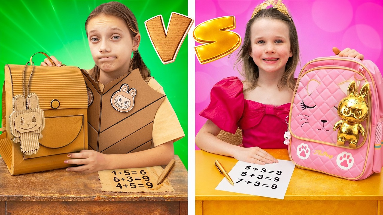 Bogata vs biedna szkoła з kartonu и inne historie о przyjaźni