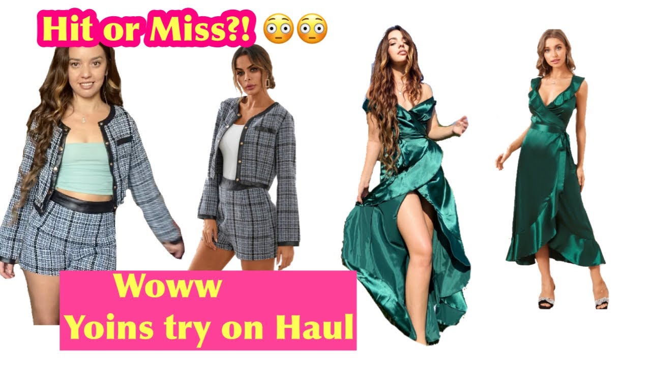 Produktet më të bukura se në foto| YOINS TRY ON HAUL| Uenxhii