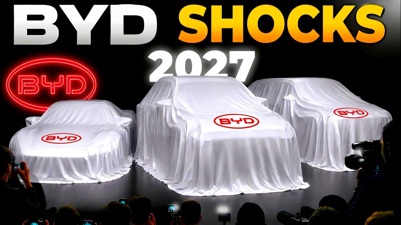 BYD представляет 6 моделей 2027 года, которые УЖЕ пугают конкурентов