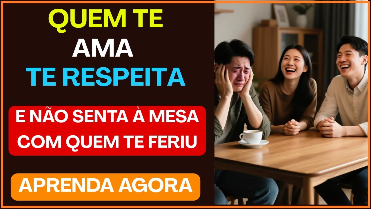 Quem te Ama Te Respeita | E não Senta à Mesa com quem te Feriu