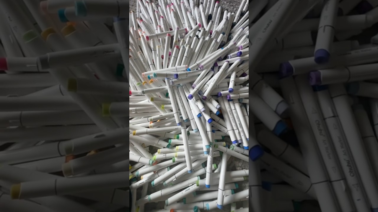 Ohuhu 320 Alcohol Markers  #colorwithme #coloring #coloringbook #ohuhumarkers