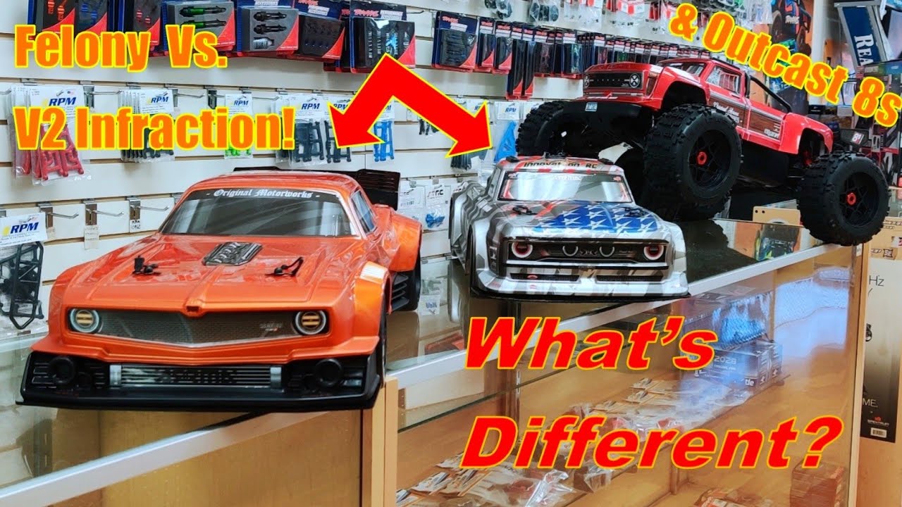 NEW Arrma Felony VS 2020 Infraction! Outcast 8s Overview