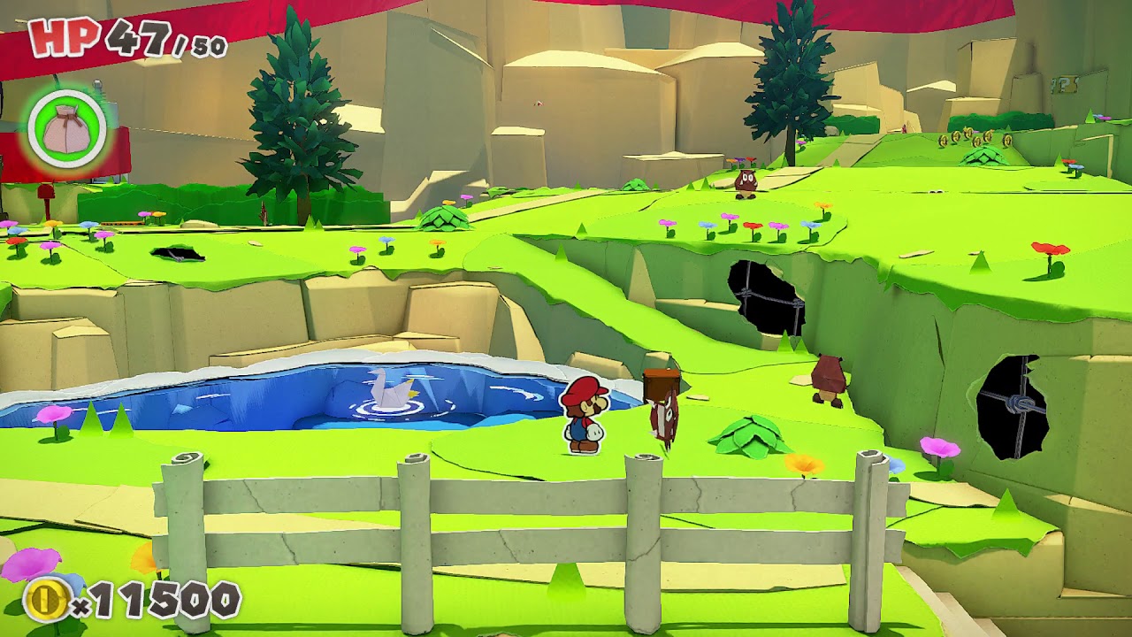 Paper Mario: Origami King - 3 - Gathering Shell Stones