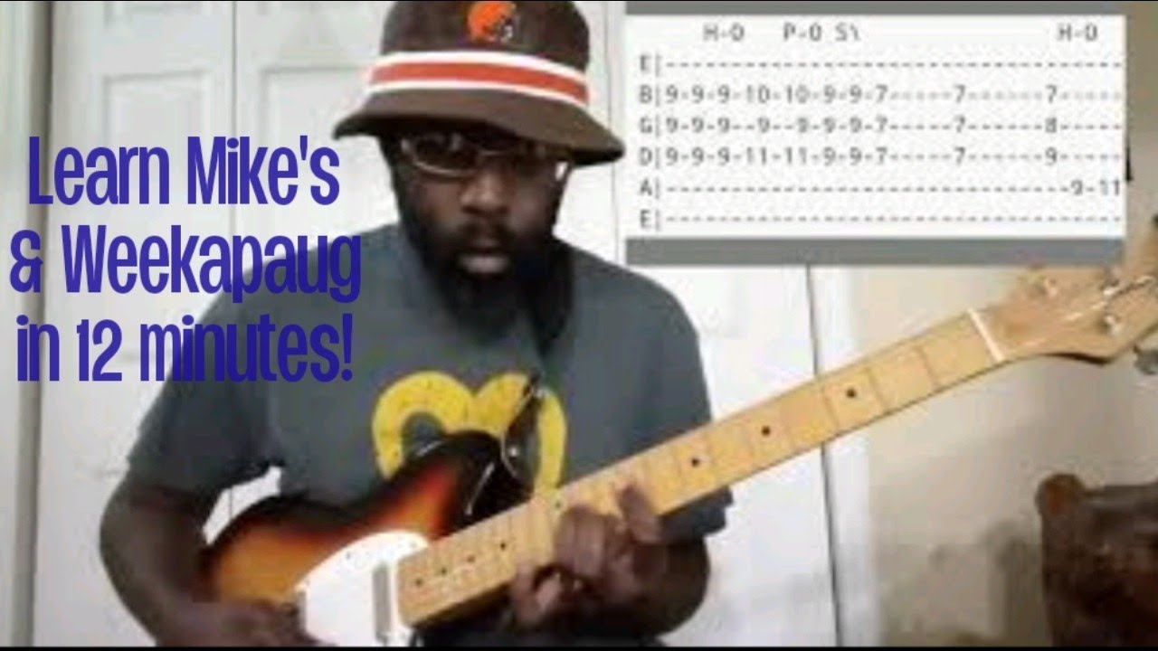 Phish - Learn the cornerstone of Mike's Groove and C# Blues scale in 12 minutes!
