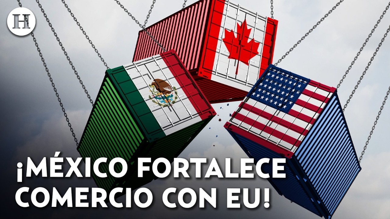 ¡México supera a China y Canadá! Comercio con EU alcanza niveles históricos gracias al T-MEC