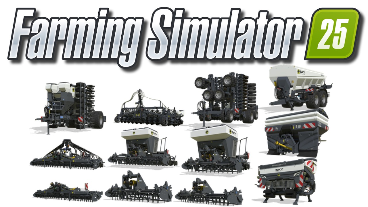 DLC SKY Ag &ndash; cały sprzęt i specyfikacja! | Farming Simulator 25