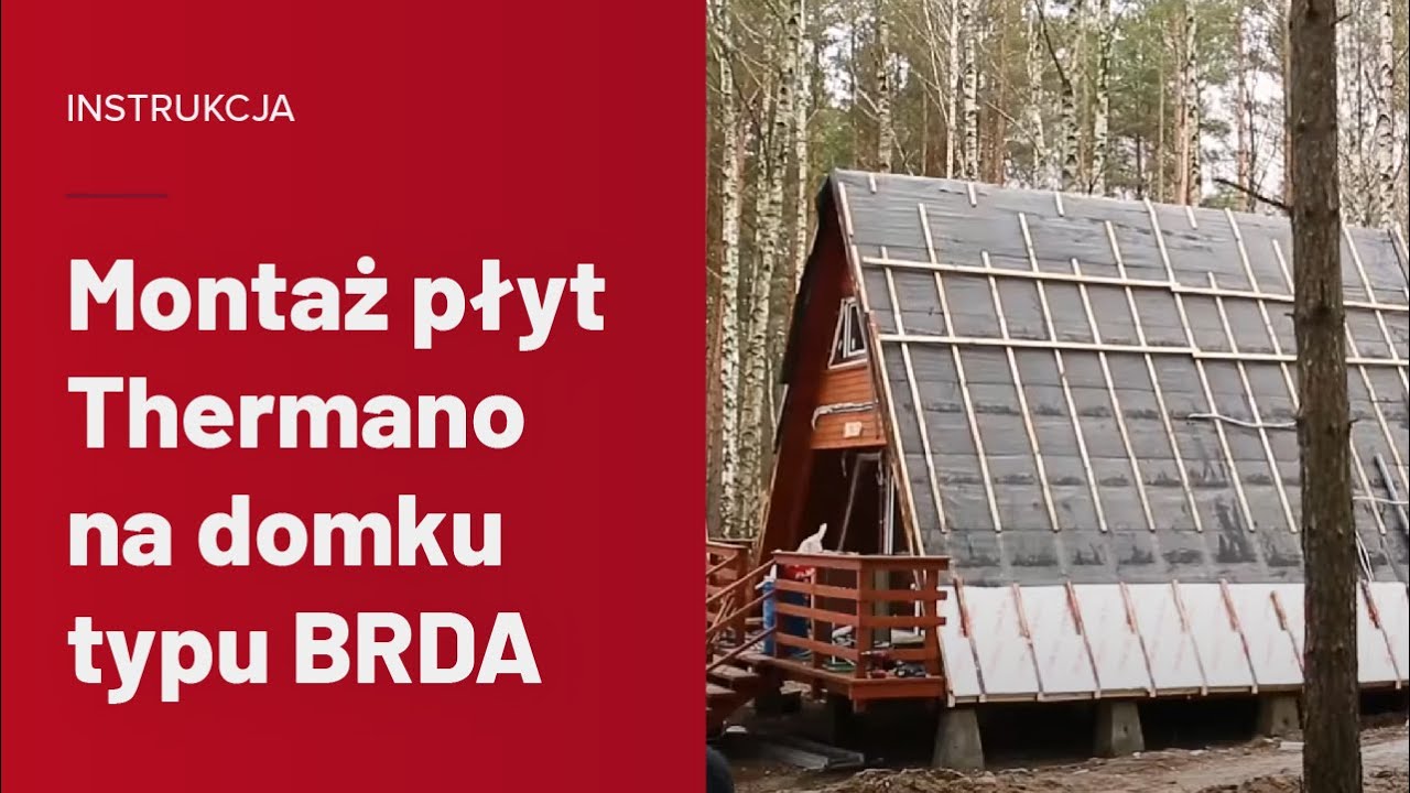 Instrukcja modernizacji izolacji / ocieplenia domku letniskowego  typu 