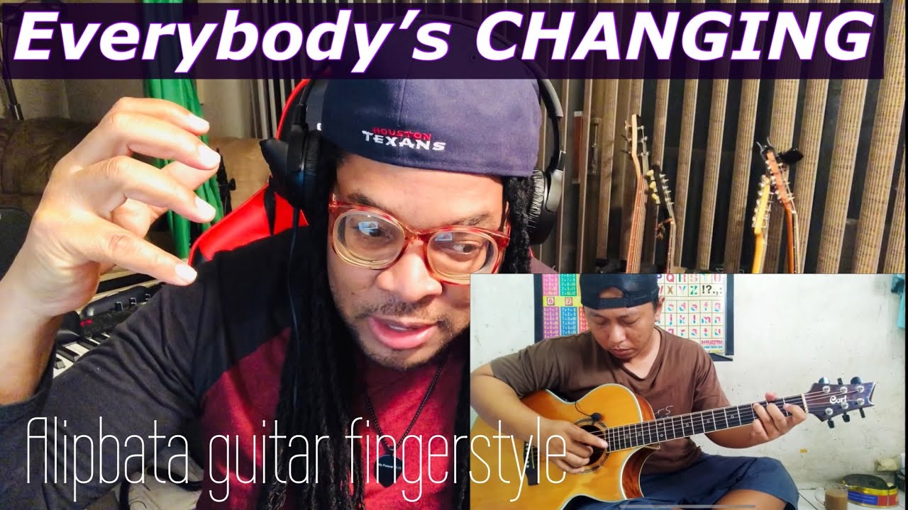 GK REACTS TO - Keane - Everybody's Changing ALIPBATA (fingerstyle)