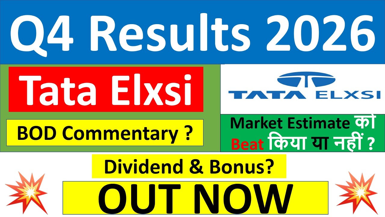 Tata Elxsi Q4 results 2026 | Tata Elxsi results today | Tata Elxsi Share News | Tata Elxsi Share