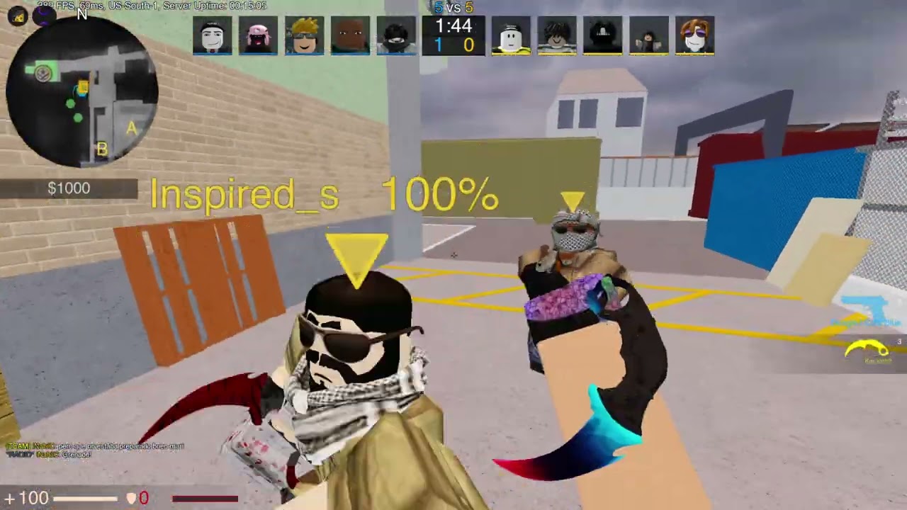 Counter-Blox: LATAM vs Argentina (BO1) | Copa America 2025 / iNahilC POV / (VERTIGO)