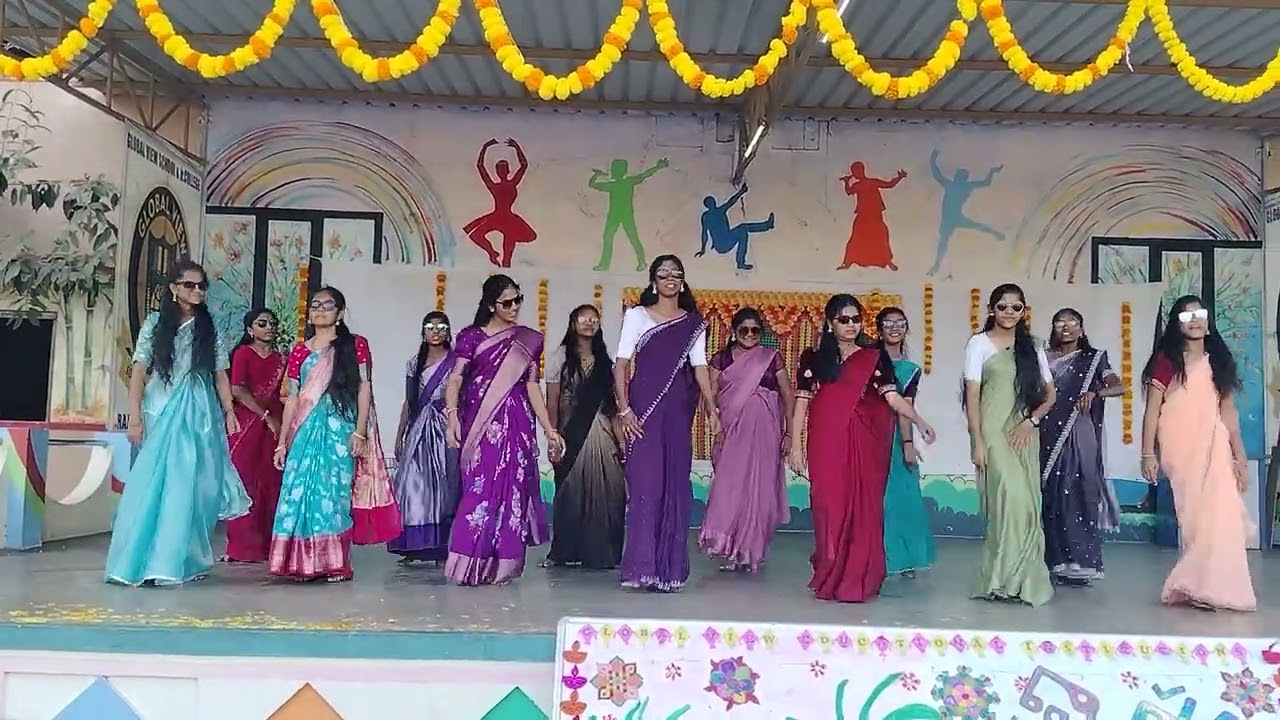Grade -8 girls performance on Pongal Celebrations 2026