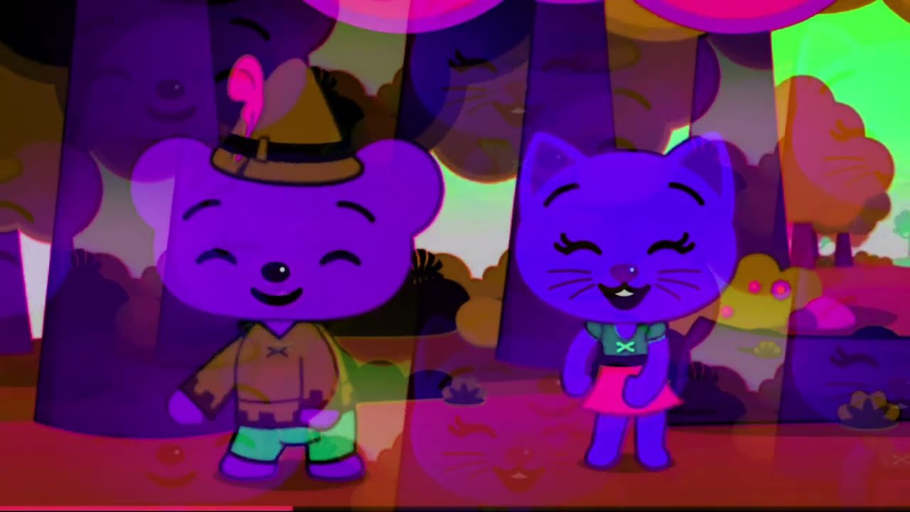 Amigos Jugando En El Bosque  / Plim Plim / Patrocinado por Gamavission Csupo Effects 