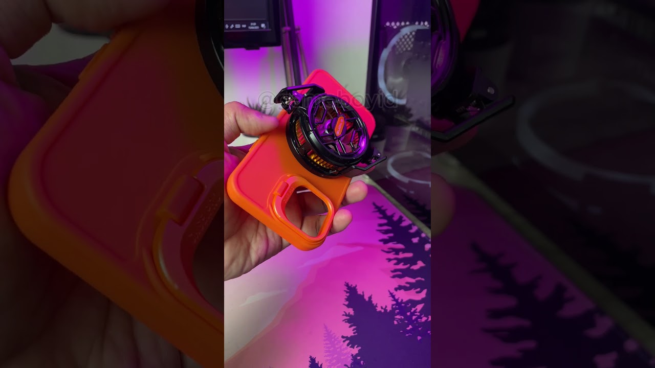 Magnetic Cooler Fan GUQILE FS03 #coolerfan #coolergaming
