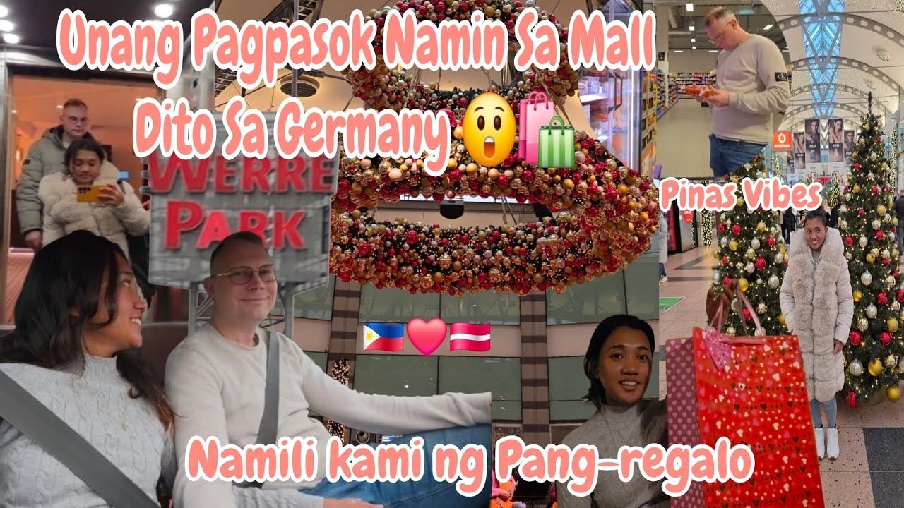 First Time Inside German Mall| mala-Pinas vibe ang atake| Buyung Gifts|Pinaylatviancouple