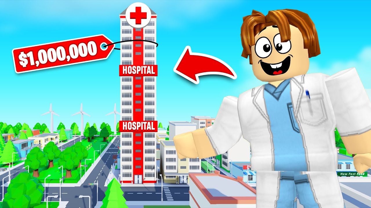 МАГНАТ БОЛЬНИЦЫ С ПРИЗОМ В 1 000 000 ДОЛЛАРОВ В ROBLOX!