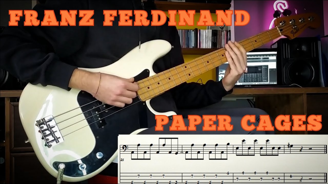 Franz Ferdinand - Paper Cages ///Bass Line [Play Along Tab]