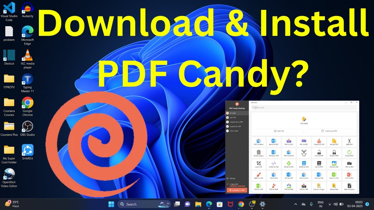 How to Download & Install PDF Candy in Windows 11?