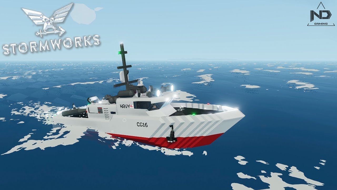 Stormworks #12 - Giải Cứu Nạn Nhân Trong Tàu Ngầm Bị Chìm Dưới Đáy Biển