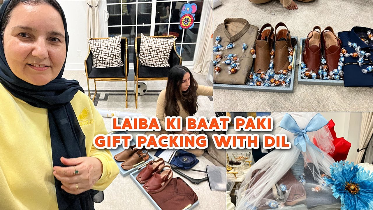 BETI KI BAAT PAKI / DIY GIFT PACKING WITH DIL🎁