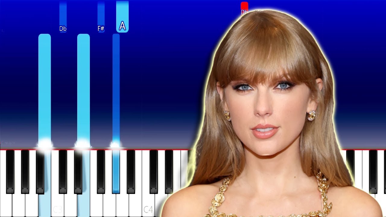 Taylor Swift - Sweet Nothing (Piano Tutorial)