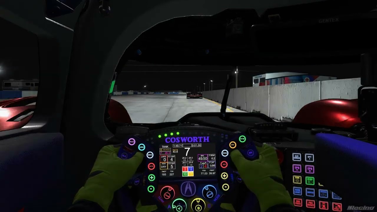 Fun fight for the lead at the end IMSA Acura GTP at Sebring