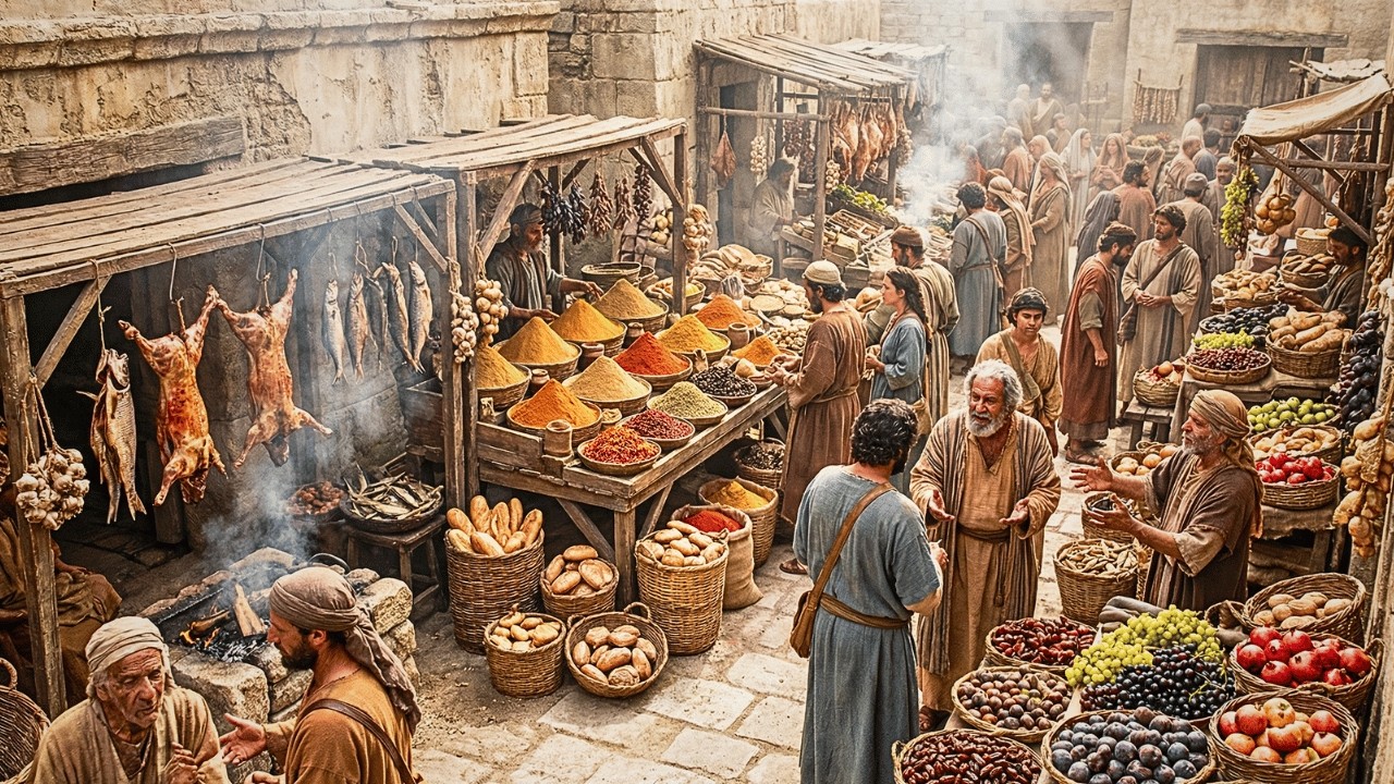 À Quoi Ressemblait la Nourriture à l'Époque de la Bible — Il y a 2 000 Ans