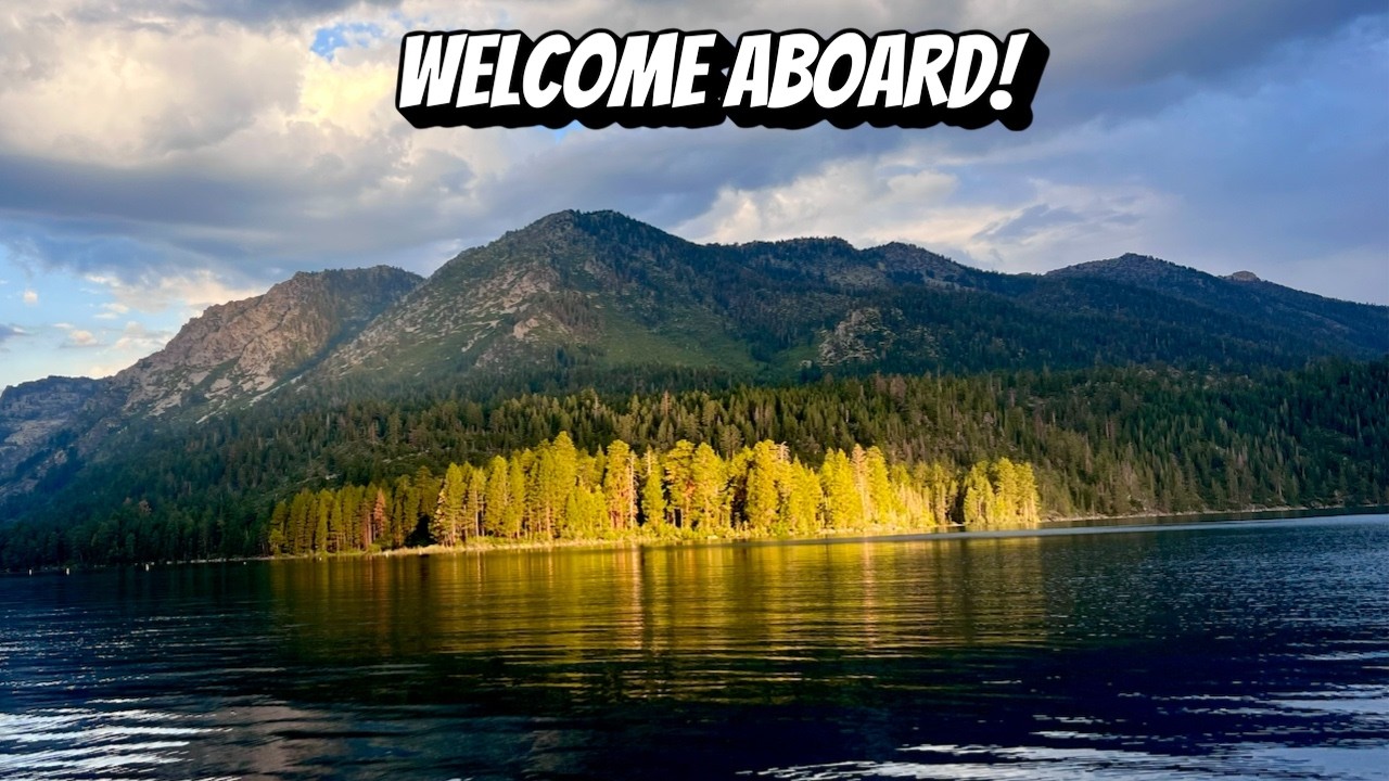 Dawn on Lake Tahoe: See why YOU need to FISH here! (POV)