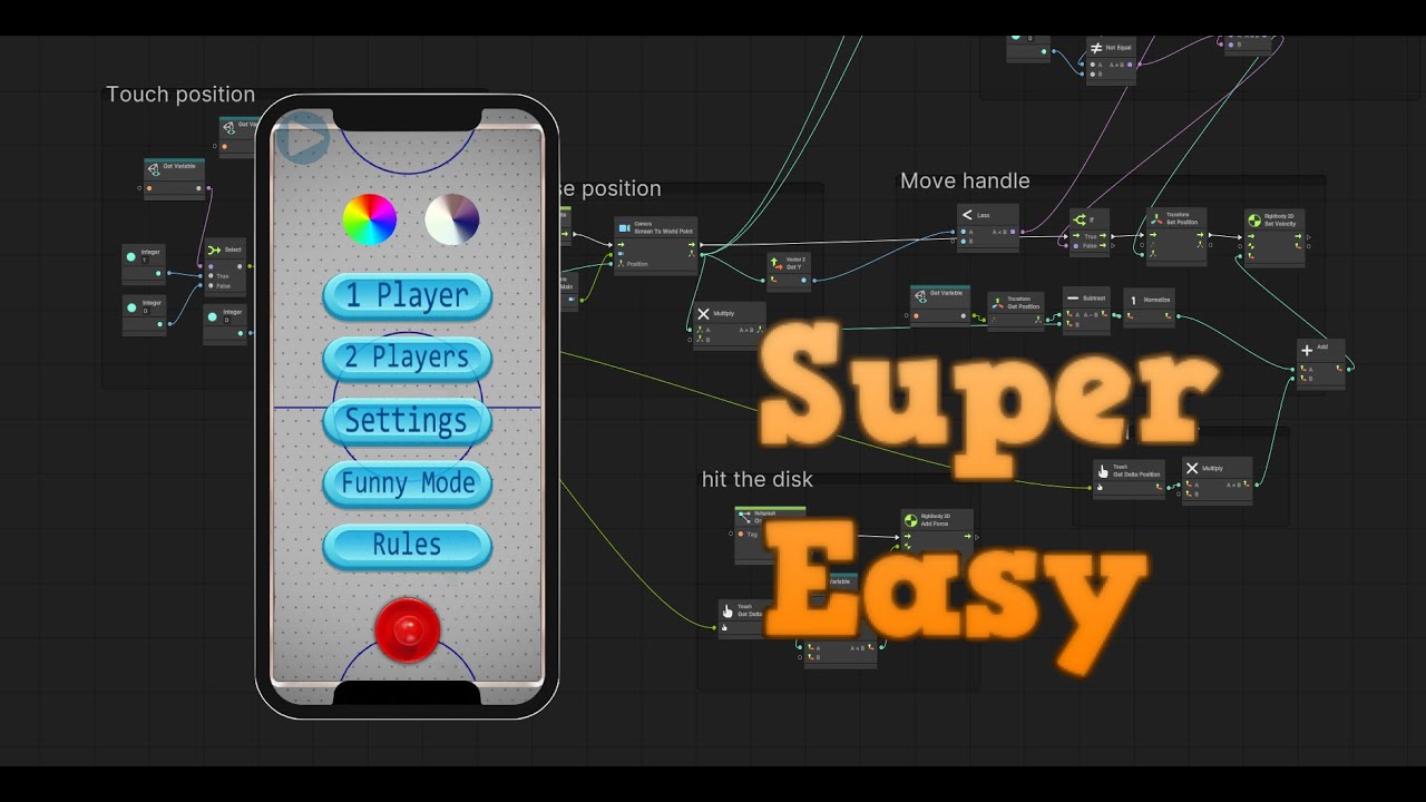 How to make 2D arcade game on unity bolt 
