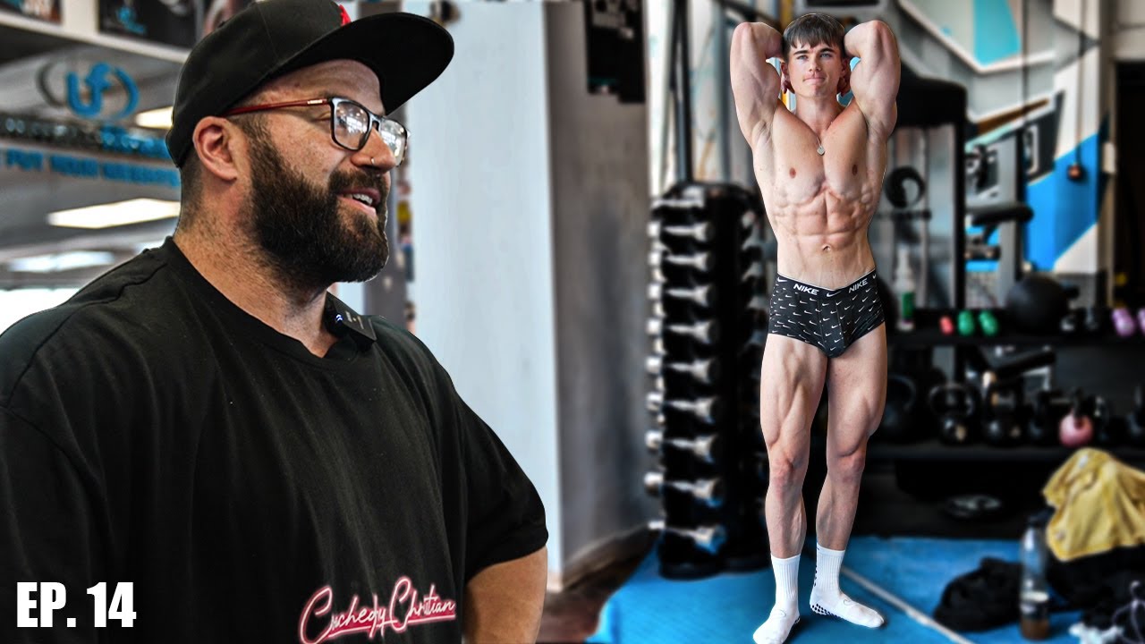 RAW CHEST WORKOUT w/ MY COACH | 5 WEEKS OUT