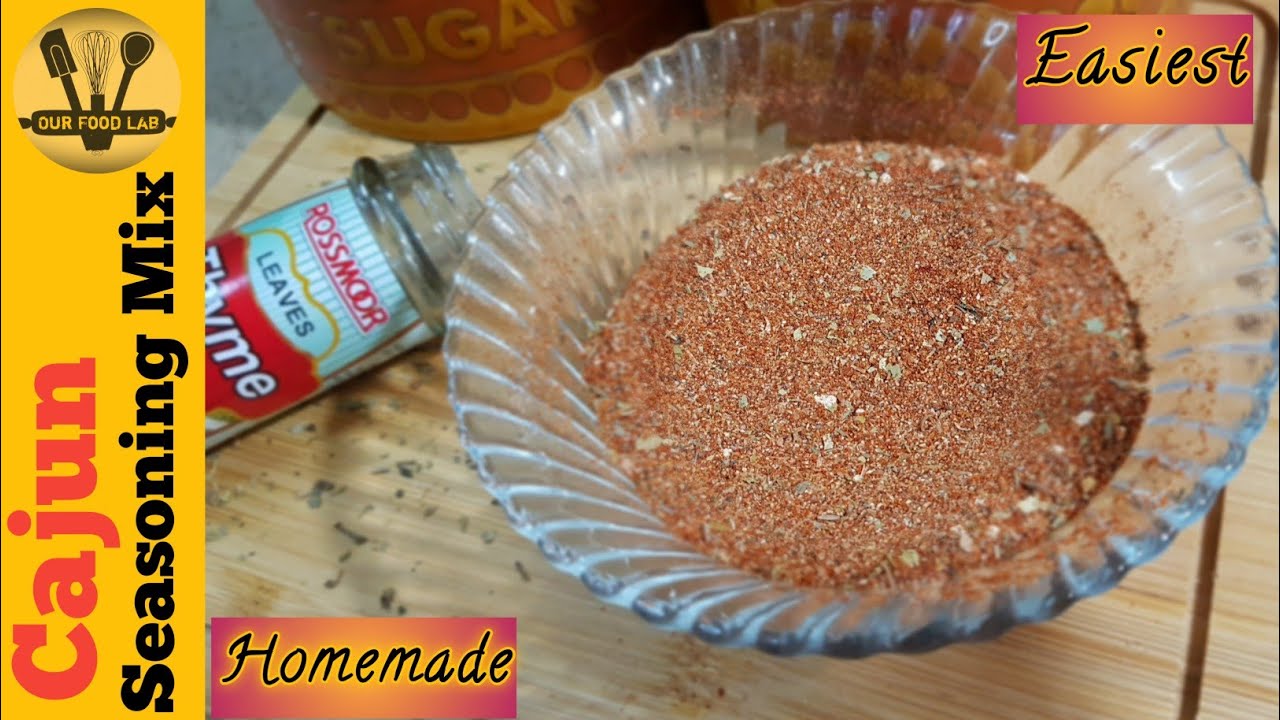 Cajun homemade seasoning mix | Asian cajun spice by Our food lab