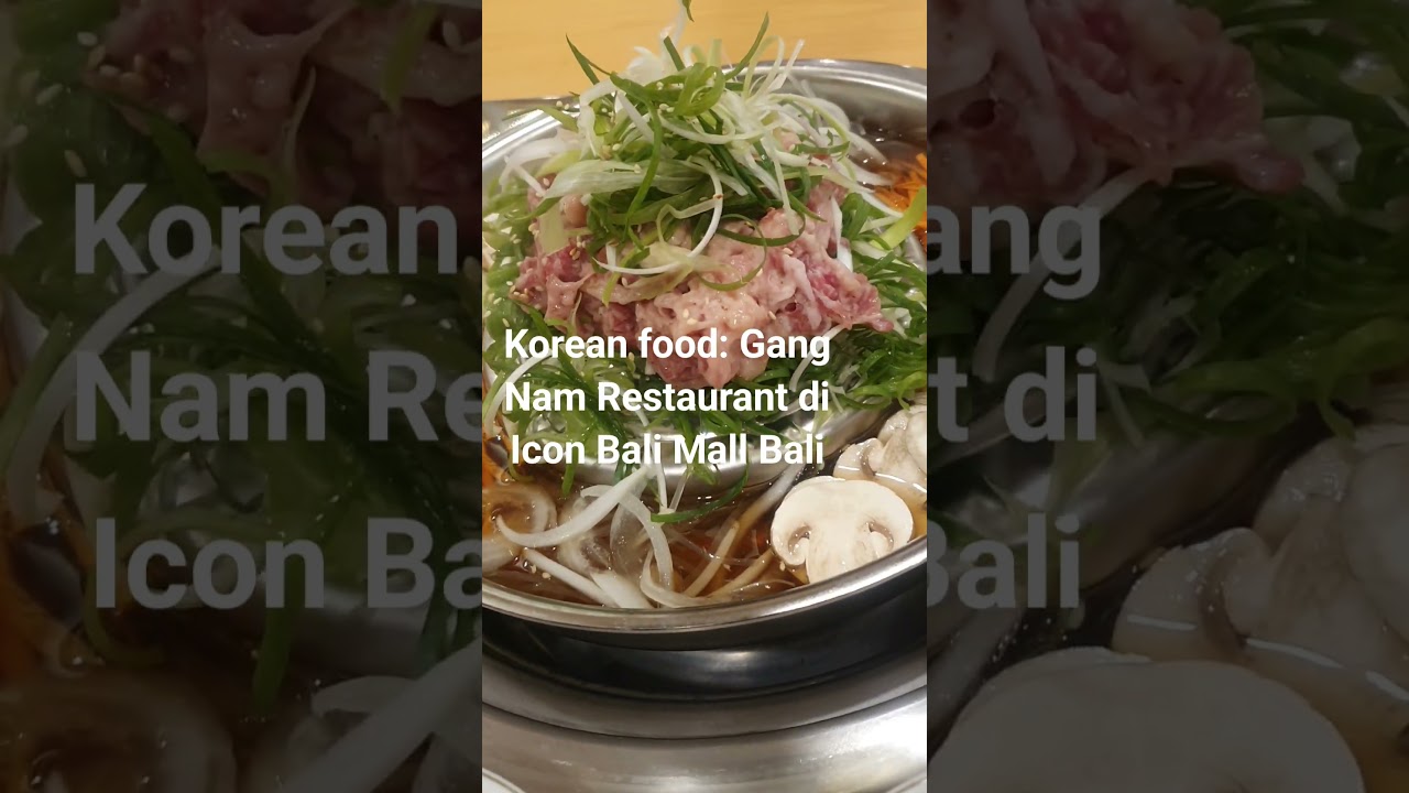 Bulgogi korean food di Bali #jenglucky24#kuliner#gangnam#bali#sanur#iconbalimall#