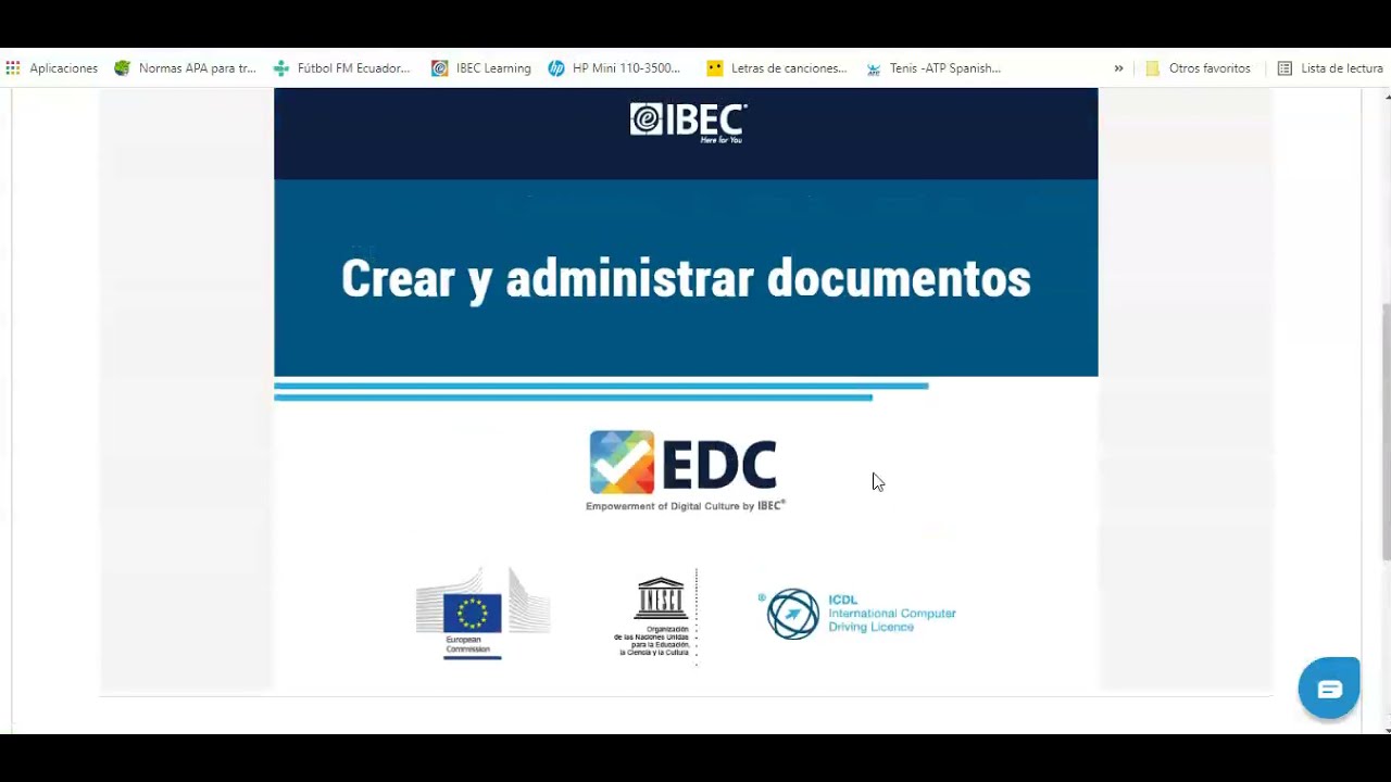Partialtest - Crear y administrar documentos EVALUACIÓN 1