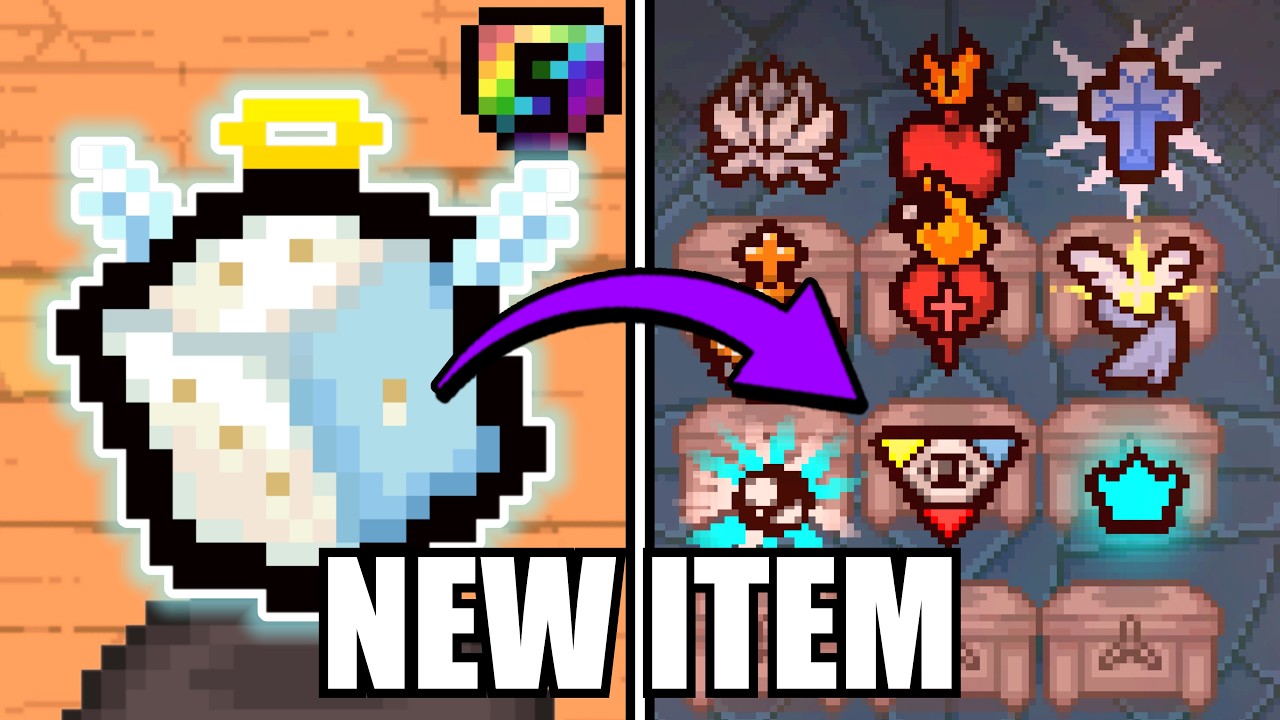 Isaac Got a NEW Dice, It Gave Me INFINITE ANGEL DEALS...