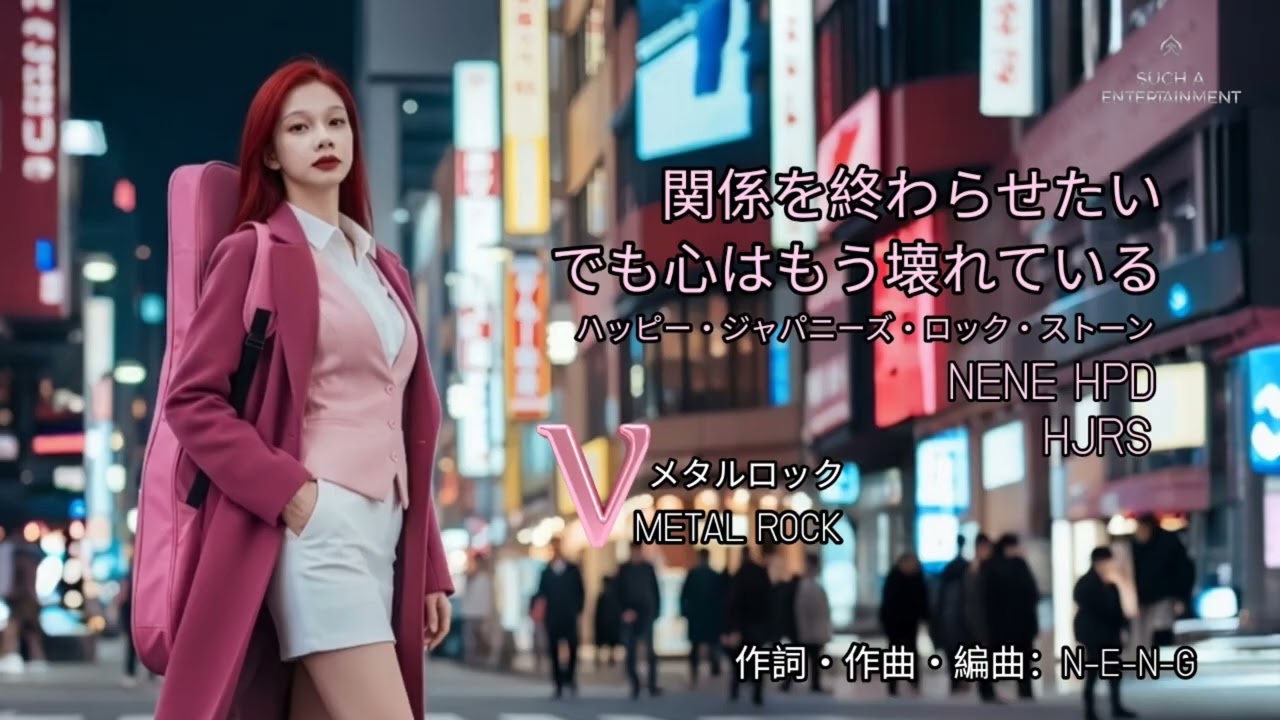 ネネ HPD - 関係を終わらせたい でも心はもう壊れている ( AUDIO OFFICIAL ) | HJRS ハッピー・ジャパニーズ・ロック・ストーン