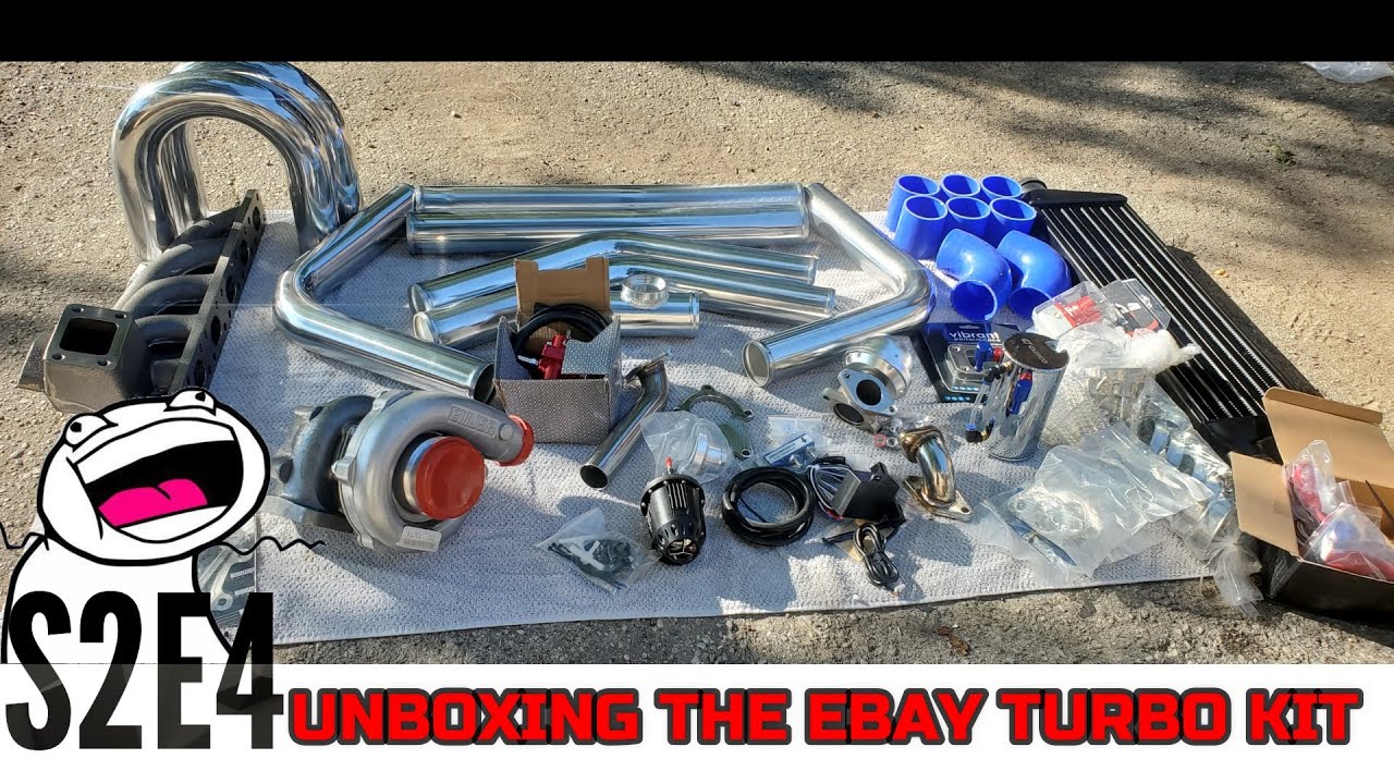 S2E4 - Unboxing The eBay Turbo Kit [BMW E46]