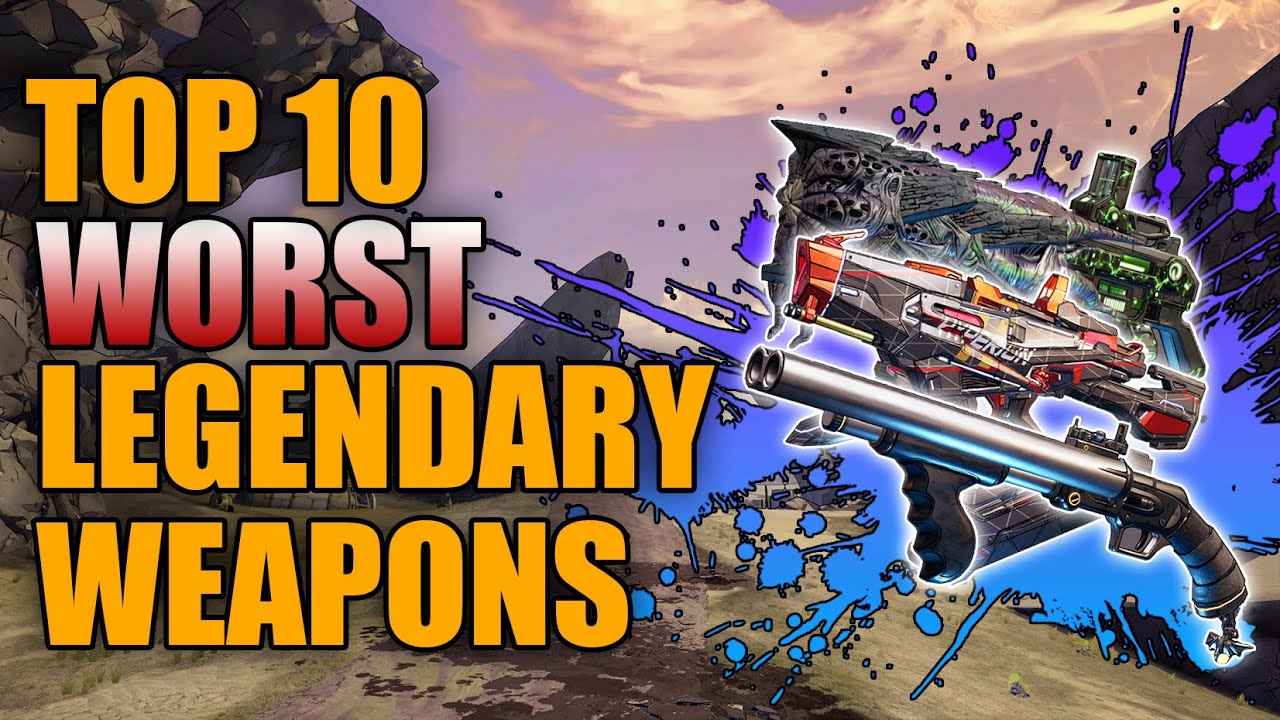 Borderlands 3 | 10 худших легендарных оружий в игре — не подбирайте их!