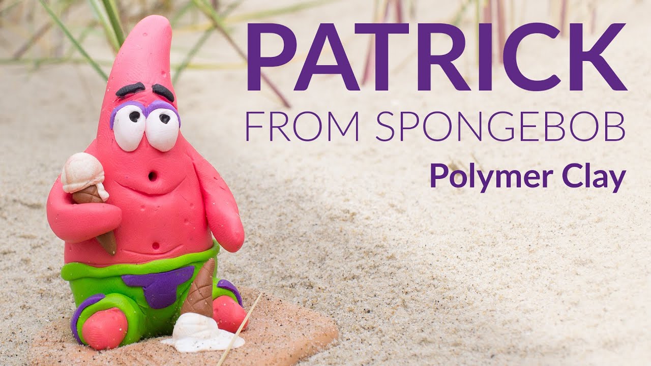 Patrick Star (SpongeBob SquarePants) – Polymer Clay Tutorial