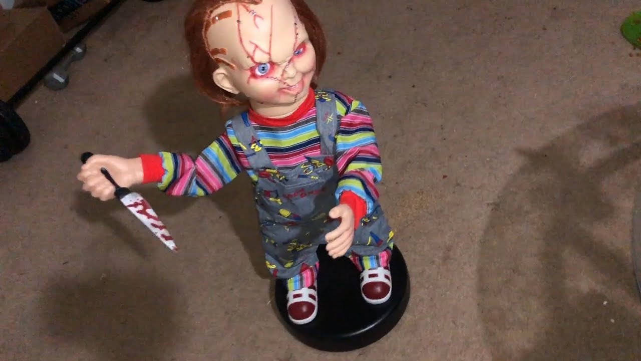 2 Ft Bump ‘N Go Roaming Chucky Doll Animatronics Bride of Chucky