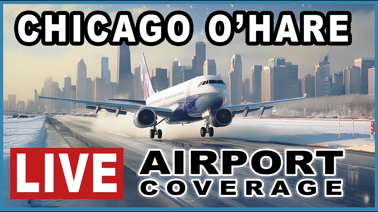 🔴 LIVE PLANE SPOTTING - Chicago O'Hare International Airport | Saturday, 1/25/25