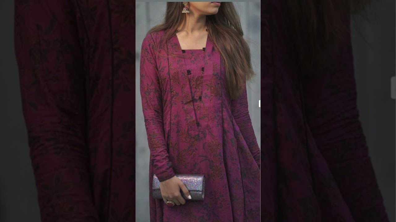 Lawn dress design 2024 